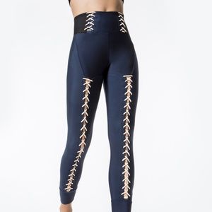 JONATHAN SIMKHAI CARBON38 Lace Up Legging |N VOGUE